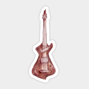 Guitar 3 Sticker